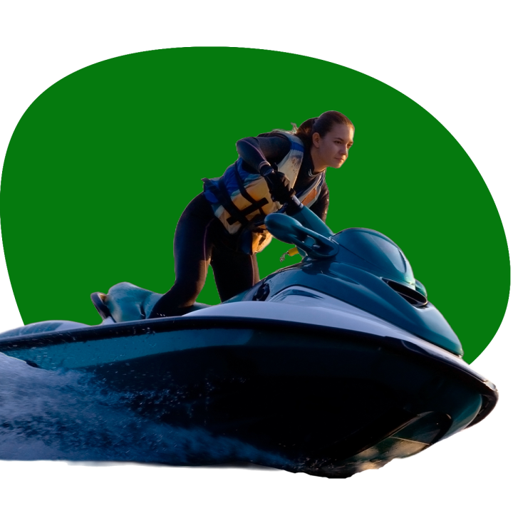 Train on Land. Master the Water. Rent a Jet Ski!